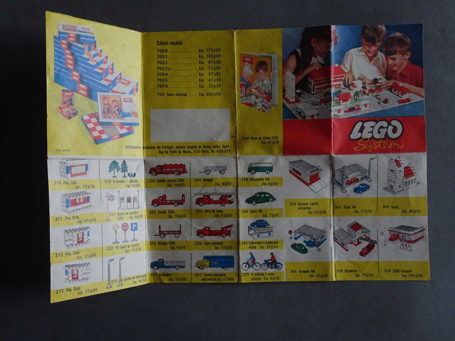 Antigo catálogo Lego System