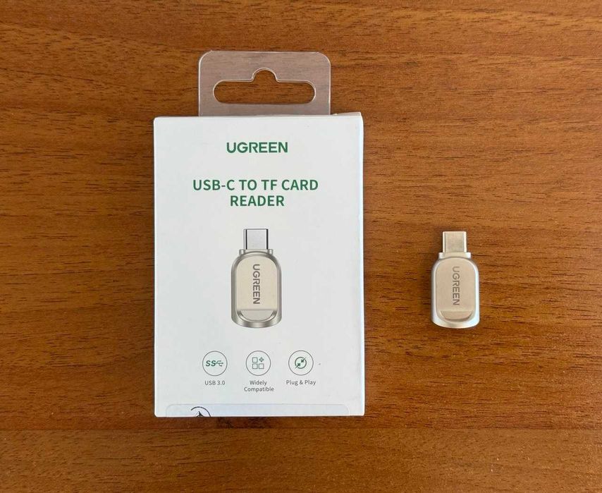 Кардрідер для microSD Ugreen CM331 USB-C to TF Card Reader