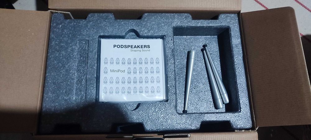 Colunas MiniPod - Podspeakers - Scandyna MK4