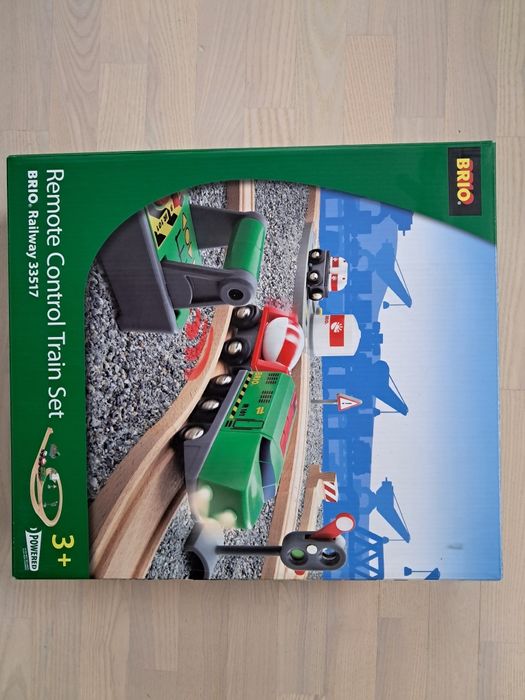 Kolejka BRIO 33517 zestaw zdalnie sterowany NOWY tory lokomotywa