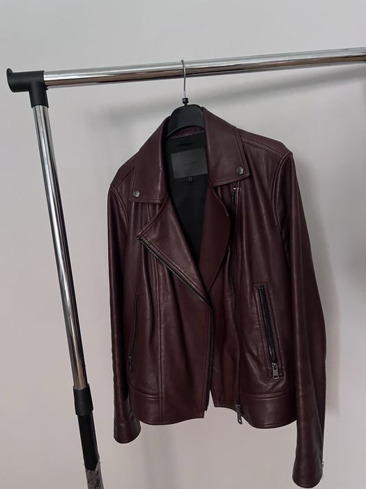 Шкіряна класична куртка від масімо дутті