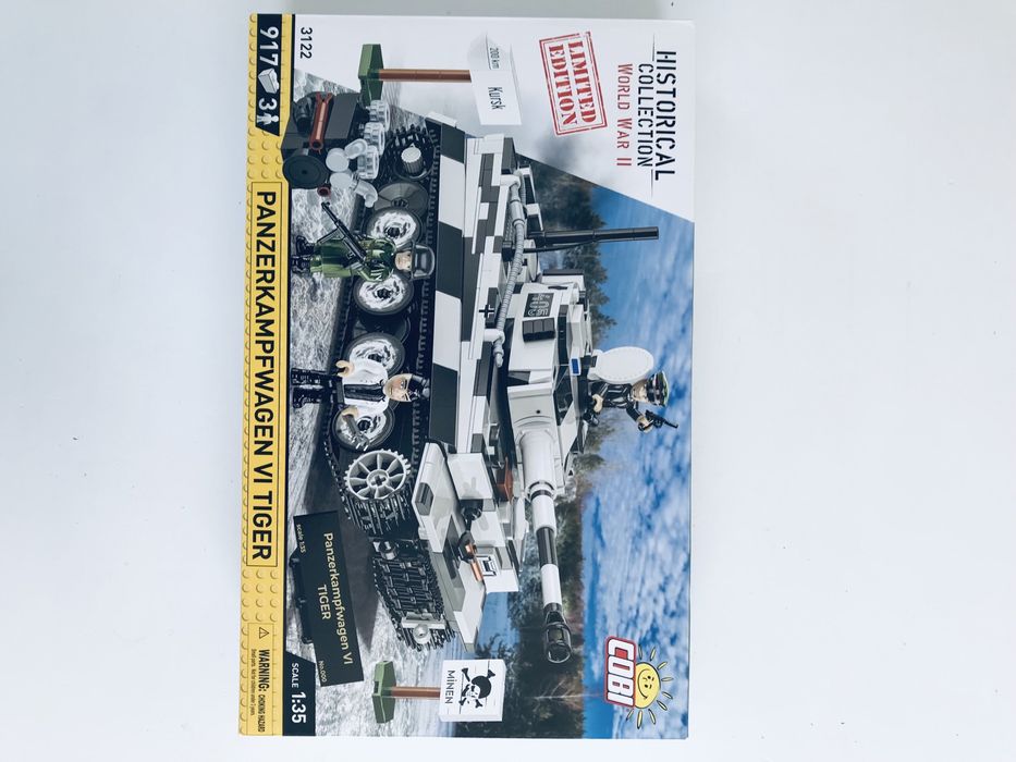 Czołg Panzerkampfwagen Vl Tiger klocki cobi 3122 Limited Edition