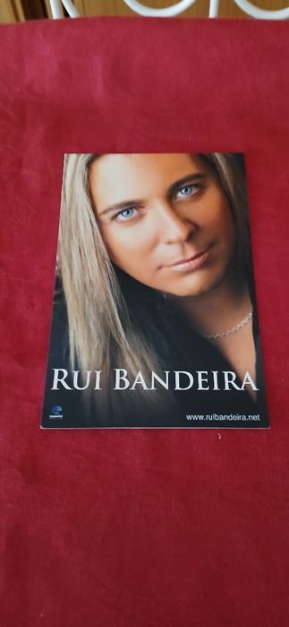 Postal Rui Bandeira, autografado