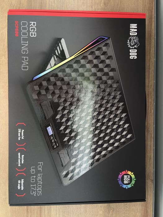 Podkładka chłodząca pod laptopa MAD DOG GCP600 RGB