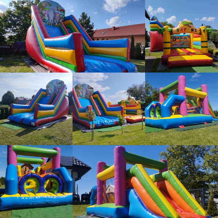 Dmuchańce - dmuchane zjeżdżalnie - zamki - zjeżdżalnia - piana party