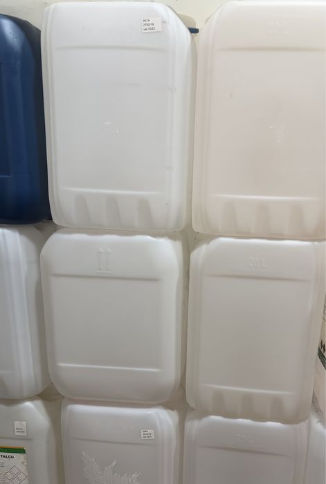 Barris 20L plástico grosso com tampa