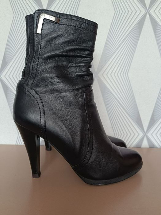 Полусапожки кожаные 38р