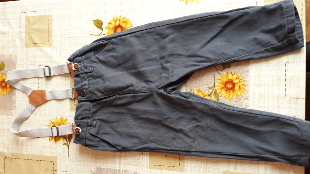 Spodnie chłopiece eleganckie