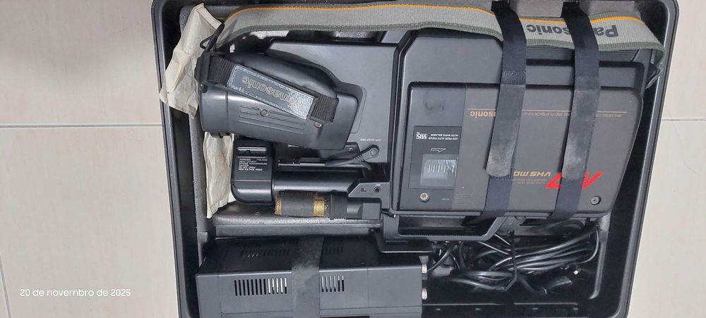 camara de filmar vhs panasonic