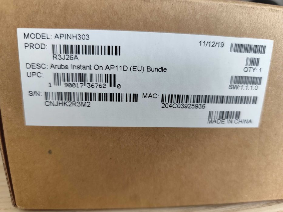 Aruba Instant On AP11D (EU) Bundle
