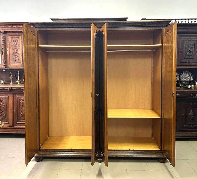 Шафа платтяна дерево шкаф 4139 ліжко дуб кровать 4192