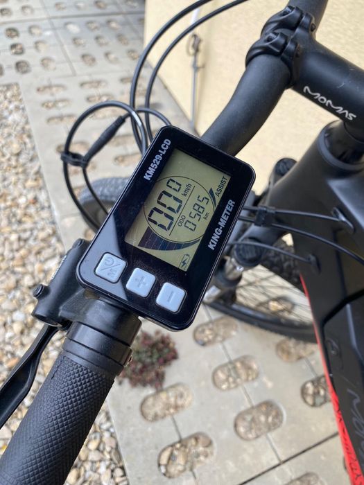 Rower elektryczny Momas Jason+ Shimano górski miejski