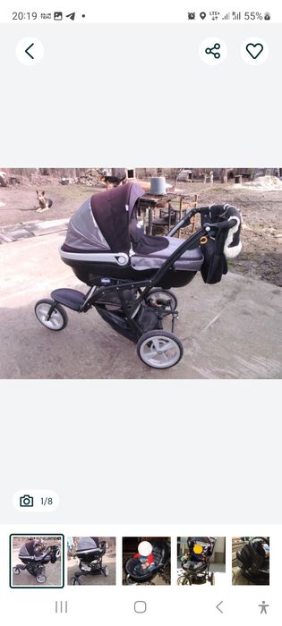 Коляска Chicco танк