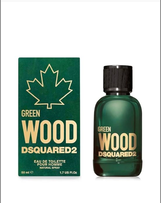 Нові Оригінальні Dsquared2 green wood pour homme