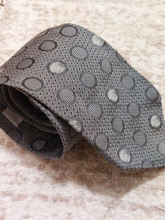 Краватка Versace оригінал вінтаж галстук Gianni Versace шовковий шовк