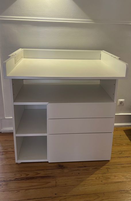 Trocador branco SMÅSTAD IKEA