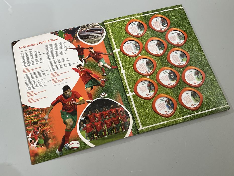 Caderneta Completa Euro 2004 Portugal GALP