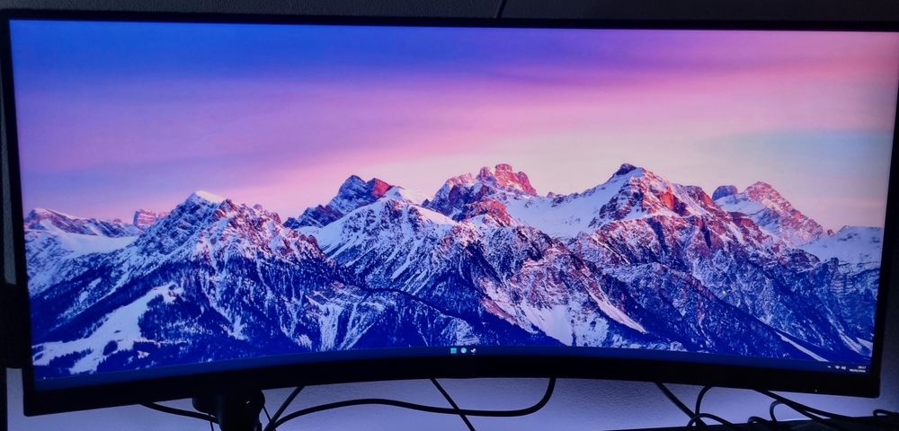 Monitor AOC 34" 1440p 144hz