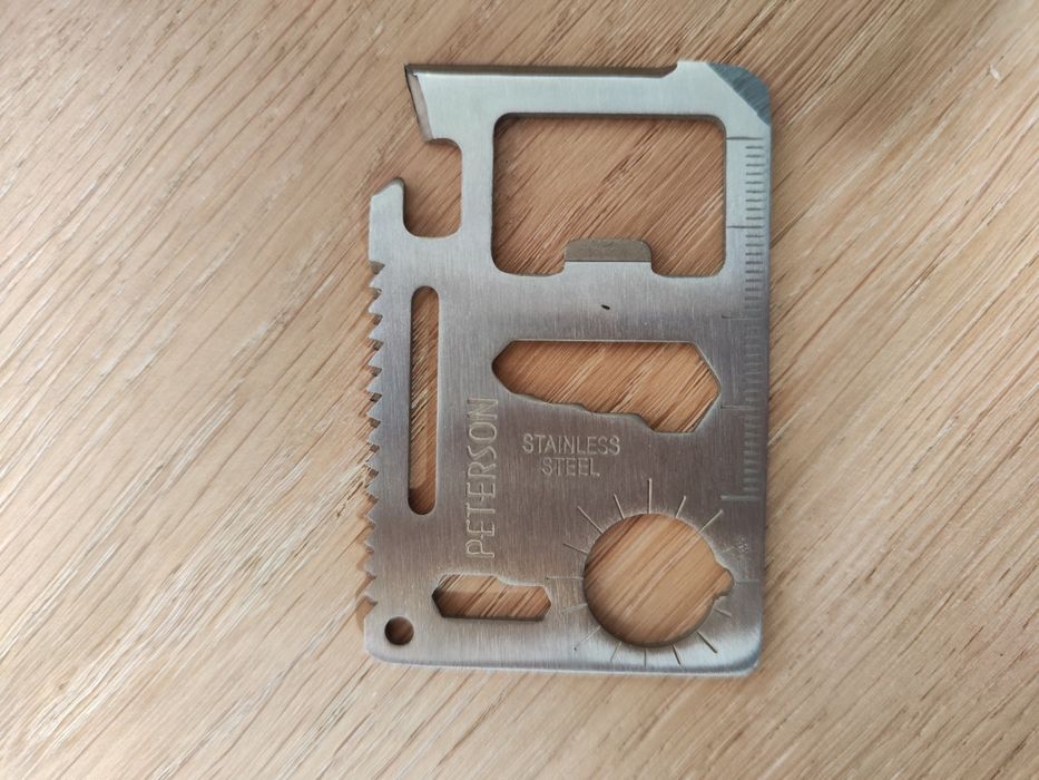 Karta scyzoryk Peterson