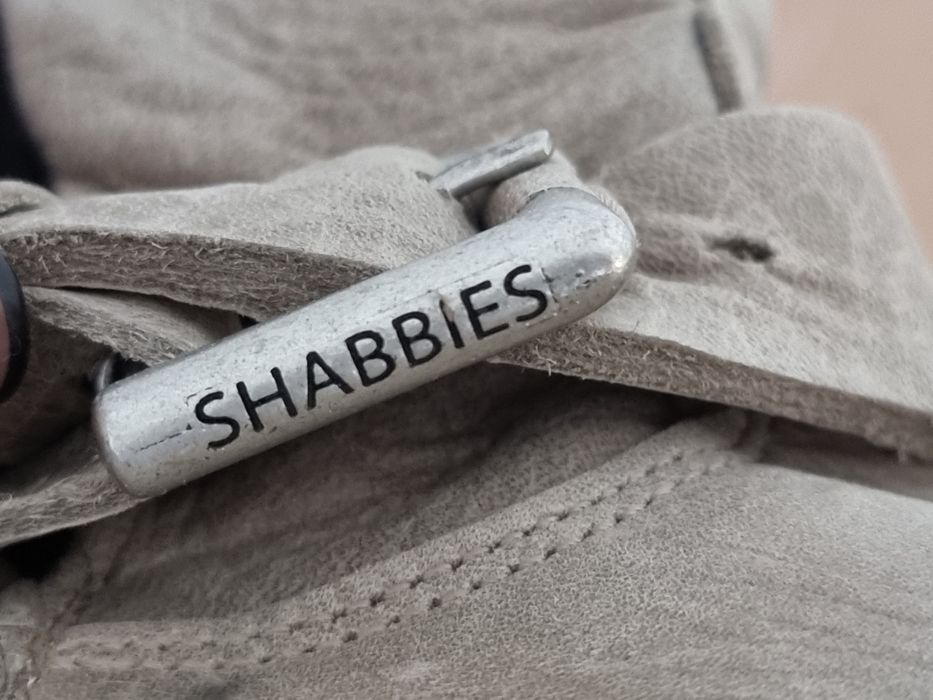 Nowe Shabbies Amsterdam jak UGG  r.38 skórzane, ocieplone śniegowce