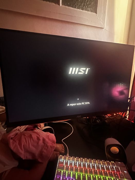 Rato,Monitor e cadeira gaming