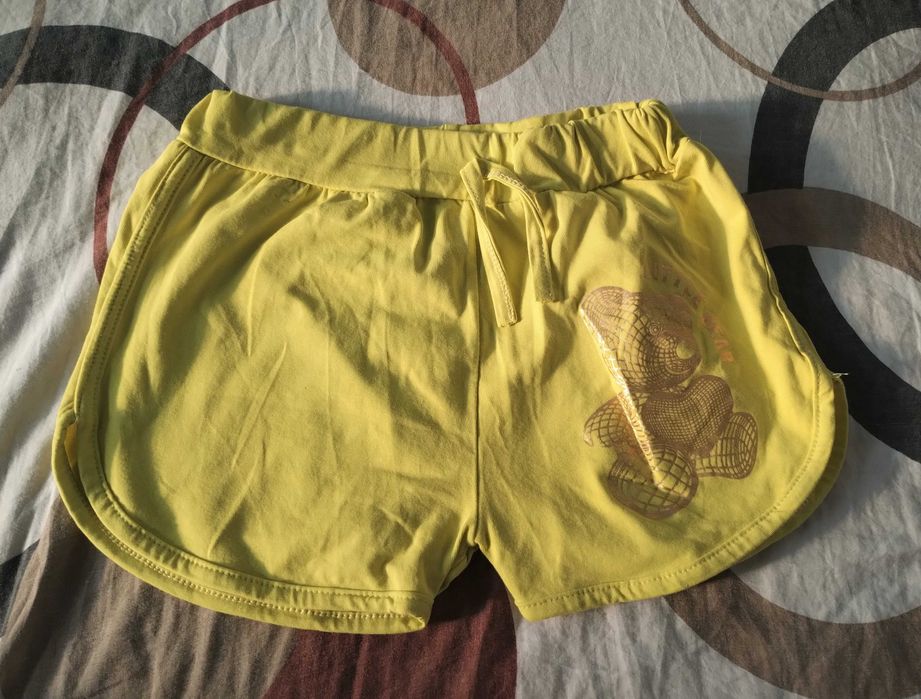Szorty dziewczęce spodenki z nadrukiem