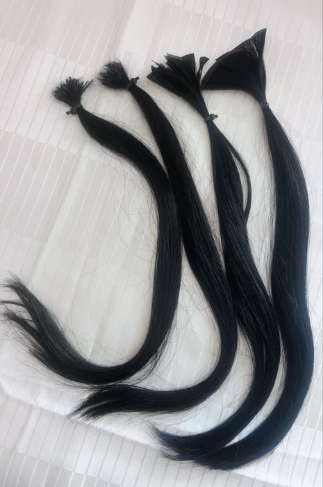 Натуральне волосся люкс 50 см | 64 г | для нарощування