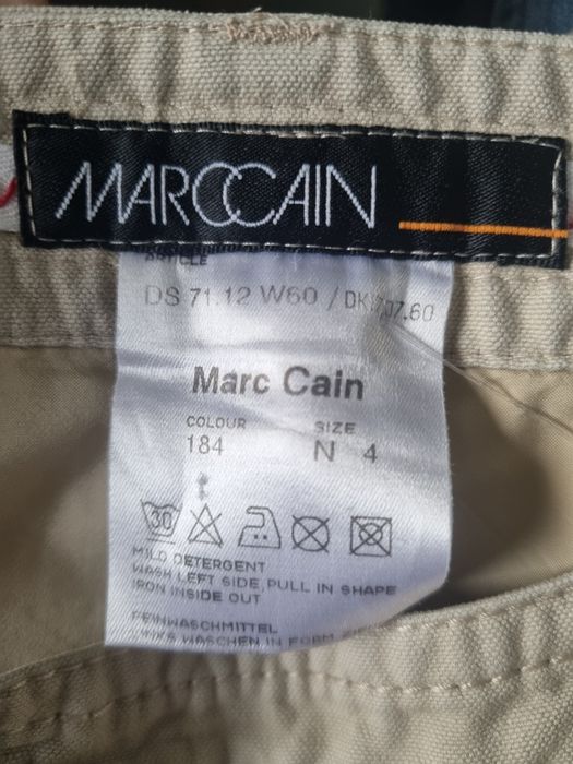 Bezowa spodnica marc cain n4 rozmiar L/XL 40/42