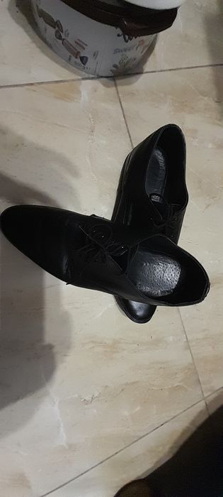 Buty męskie młodzieżowe polskie skóra 39/40