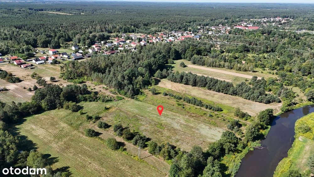 Działka nad rzeką Tanew I Harasiuki - Widok 4