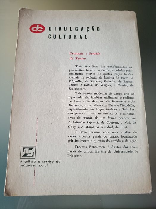 Evolução e Sentido do Teatro