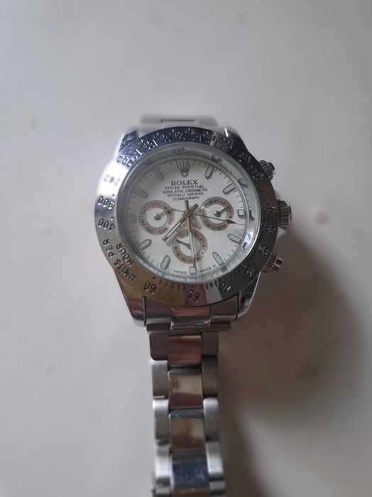 Rolex daytona 750 białe złoto . Stan dobry