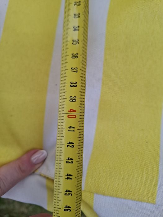 Huśtawka ogrodowa żółta