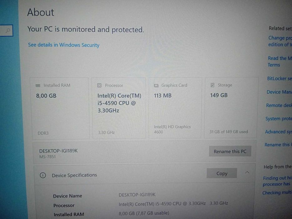 Komputer stacjonarny