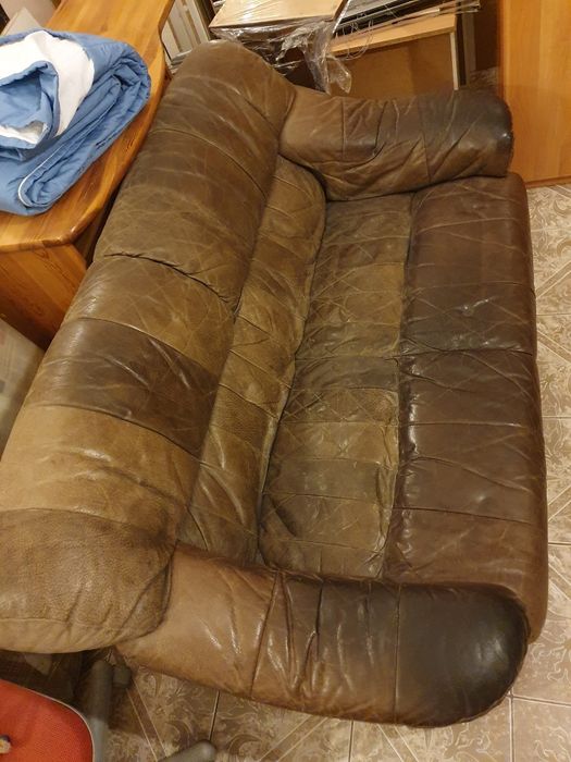 Skórzana sofa dla 2 osób