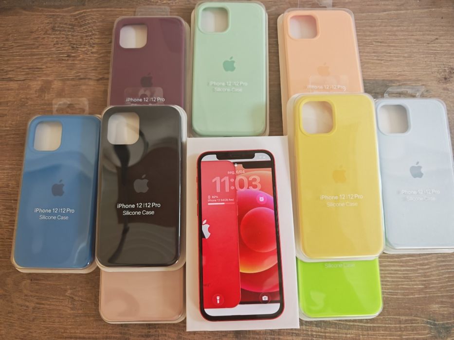 iPhone 12 64GB Red Como Novo, Aceito Retomas