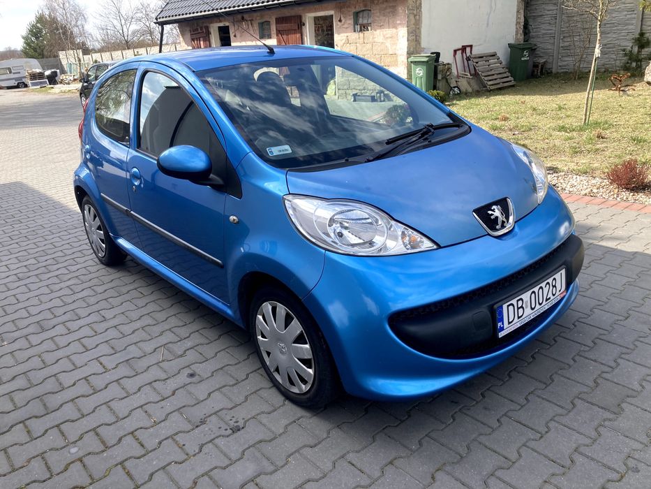 Peugeot 107 2007 rok 1.0 benzyna 5 drzwiowy