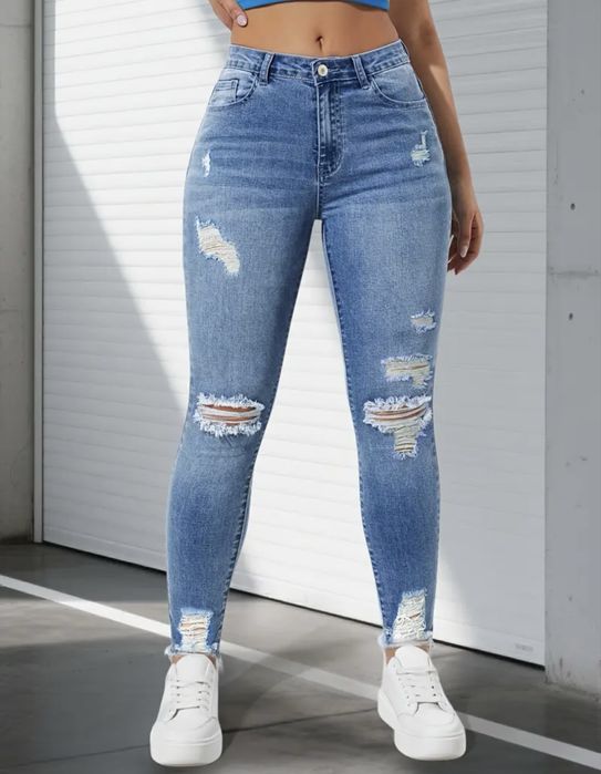 Calcas de ganga senhora