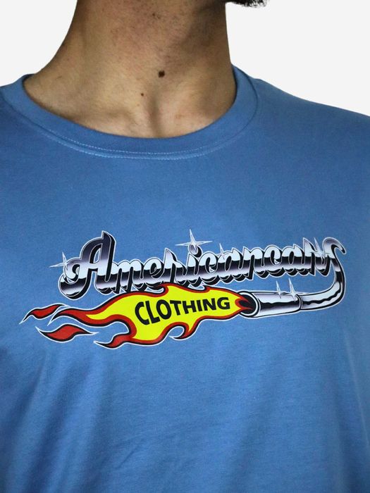 T-shirt Americancars Algarve Muscle Car Carros americanos Hot Rod