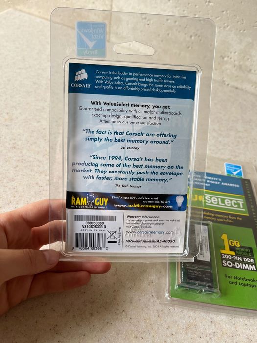 Pamięć do Latona tableta notebooka 1GB