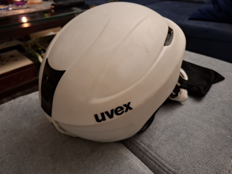 Kask narciarski i gogle UVEX