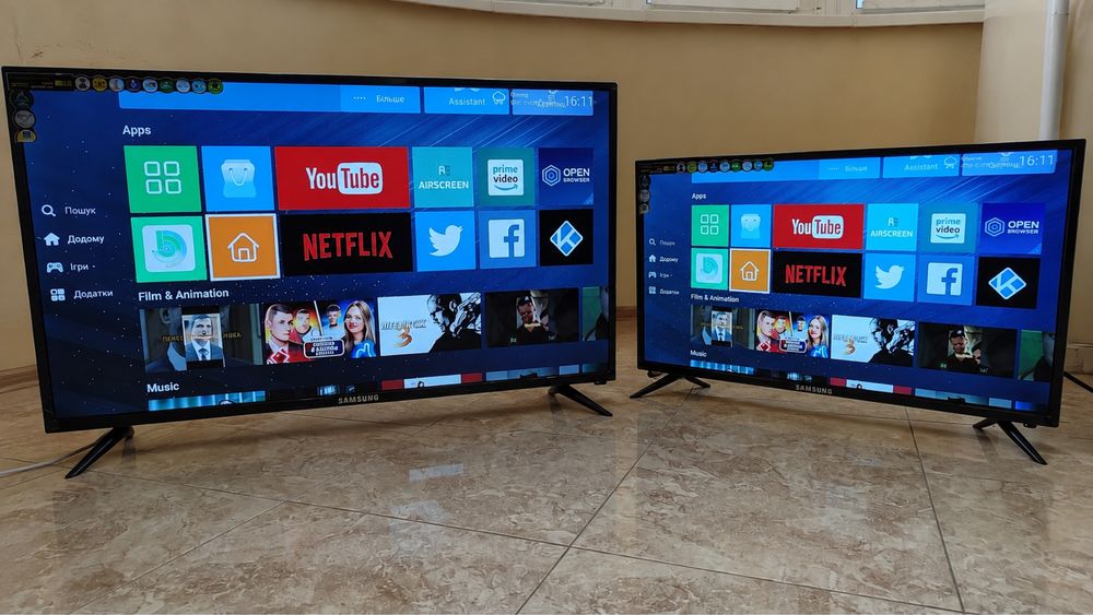 Смарт телевізор Samsung SmartTV 24 32 42 45 T2 IPTV 2026