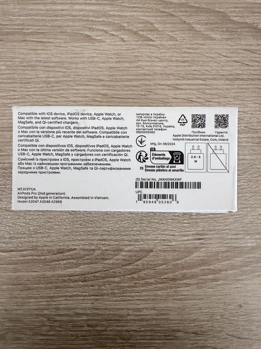 Airpods Pro 2 (usb-C) na garatia e com fatura