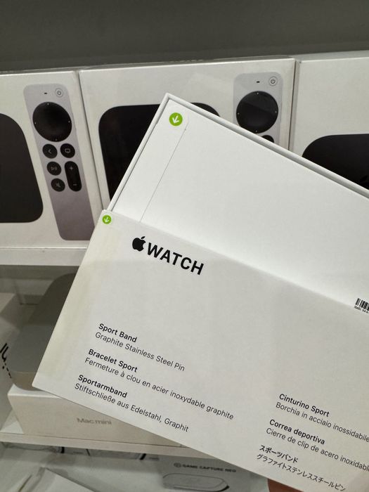 Нові Apple Watch MNU03 SE 2nd Gen 44mm Mi Alu Mi Sp Band M/L CEL Гарантія