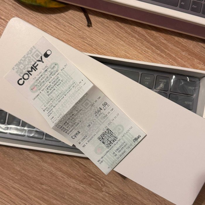 Бездротова клавіатура Lenovo KB331U Multi-Device Wireless Keyboard