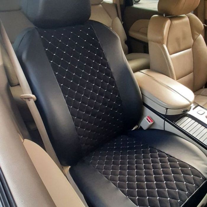 Чохли на сидіння, універсальні авточохли, екошкіра еластична