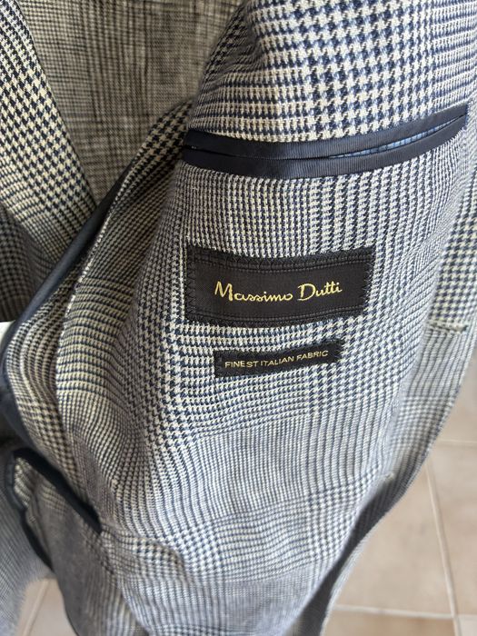 Blazer Massimo Dutti – Finest Italian Fabric – Tamanho 54 ( veste 52)