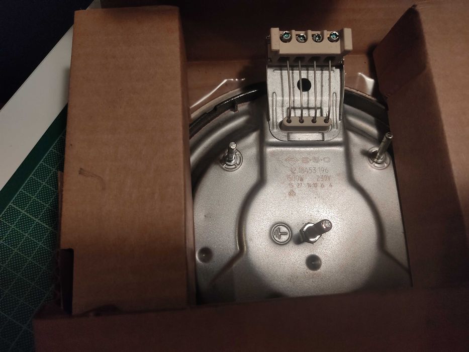 Placas de Aquecimento Elétricas - 1000W e 1500W - Novas