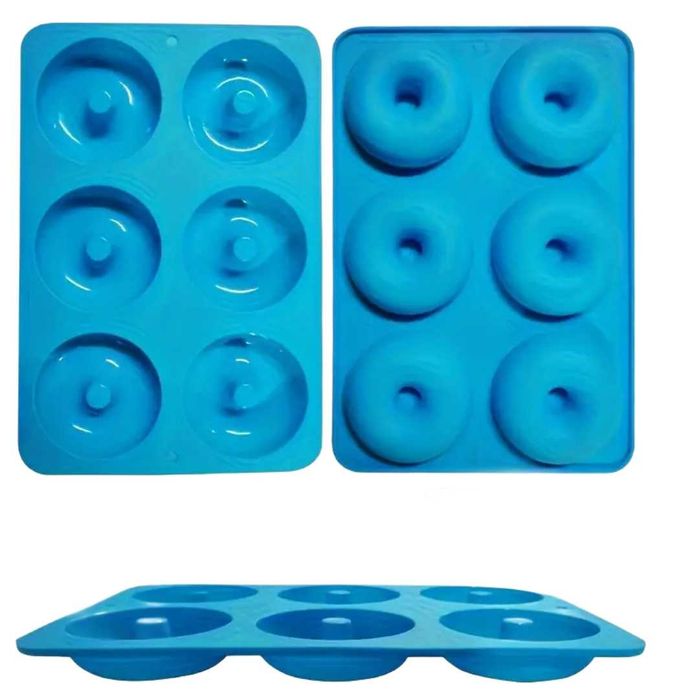 Силиконовая форма для выпечки пончиков  формирования шоколадных конфет