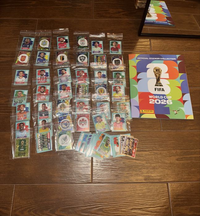 Caderneta e cromos do mundial 2026